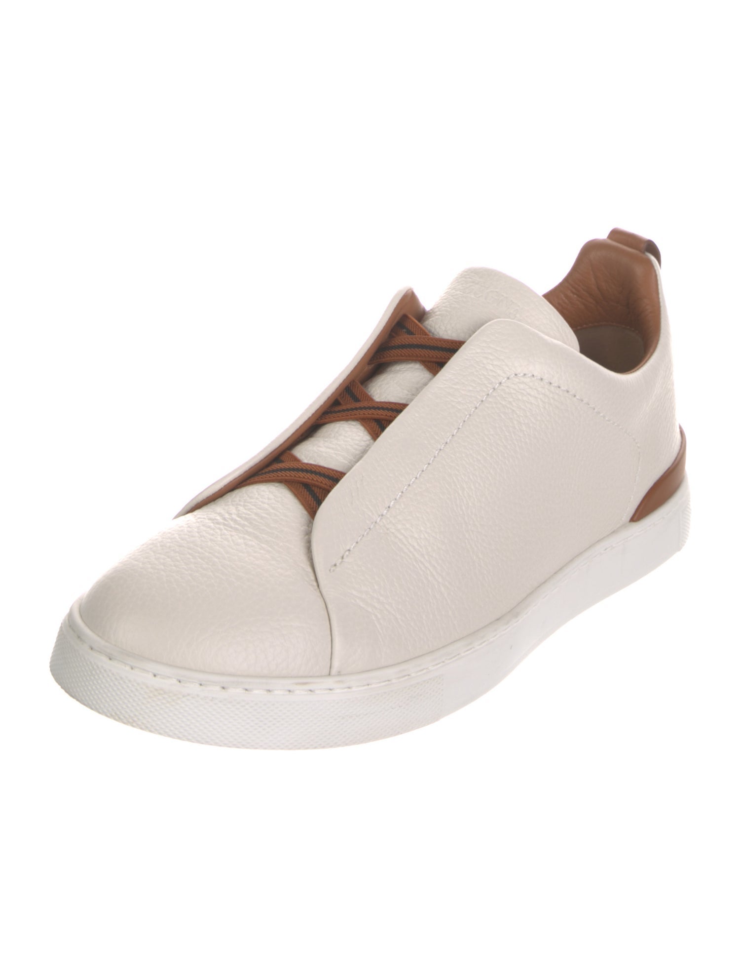 Zegna Leather Sneakers