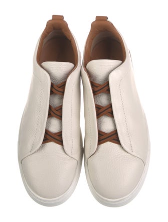 Zegna Leather Sneakers