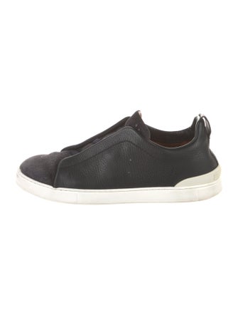 Zegna Leather Sneakers