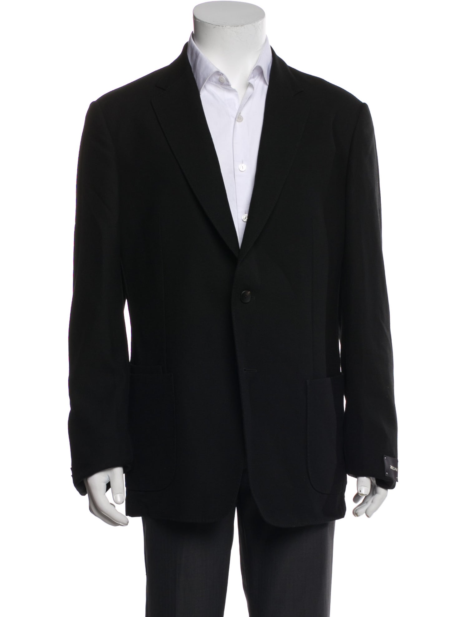 Zegna Wool Overcoat