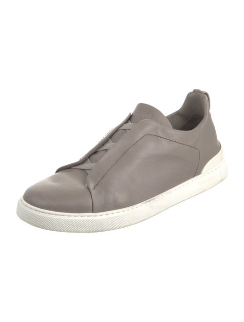 Zegna Leather Sneakers