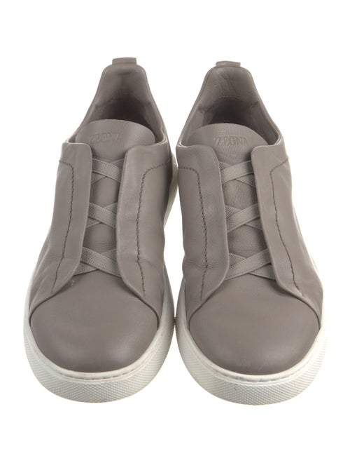 Zegna Leather Sneakers