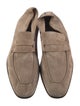 Zegna Suede Dress Loafers