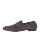Zegna Suede Dress Loafers