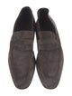 Zegna Suede Dress Loafers