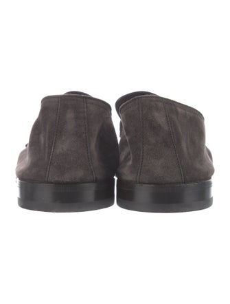 Zegna Suede Dress Loafers