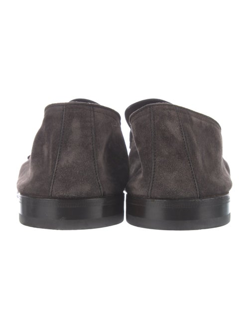 Zegna Suede Dress Loafers