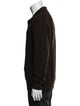 Zegna Cashmere Collar Polo Sweater