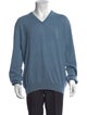 Zegna Cashmere V-Neck Pullover
