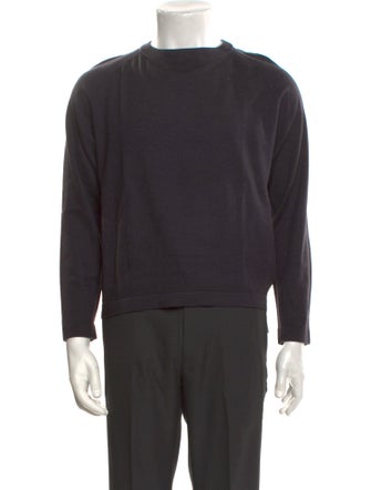 Zegna Wool Crew Neck Pullover