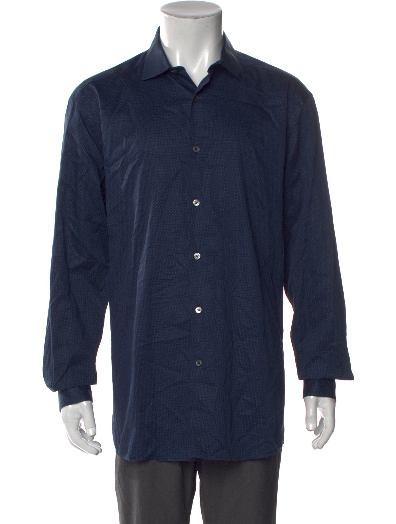 Zegna Long Sleeve Dress Shirt