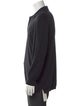 Zegna Mock Neck Long Sleeve Polo Sweater