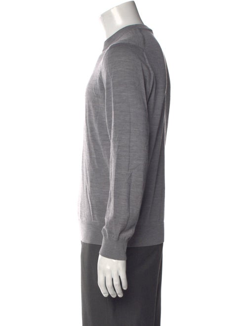 Zegna Crew Neck Long Sleeve Pullover