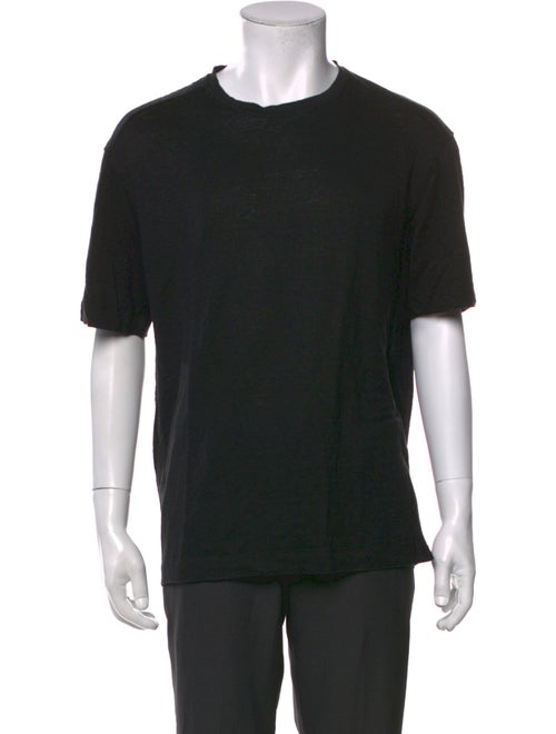 Zegna Linen Crew Neck T-Shirt