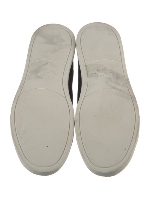 Zegna Leather Printed Sneakers