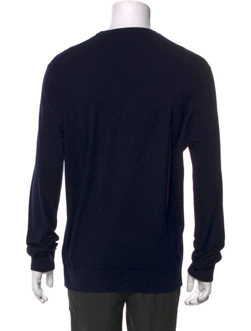 Zegna Wool Crew Neck Pullover
