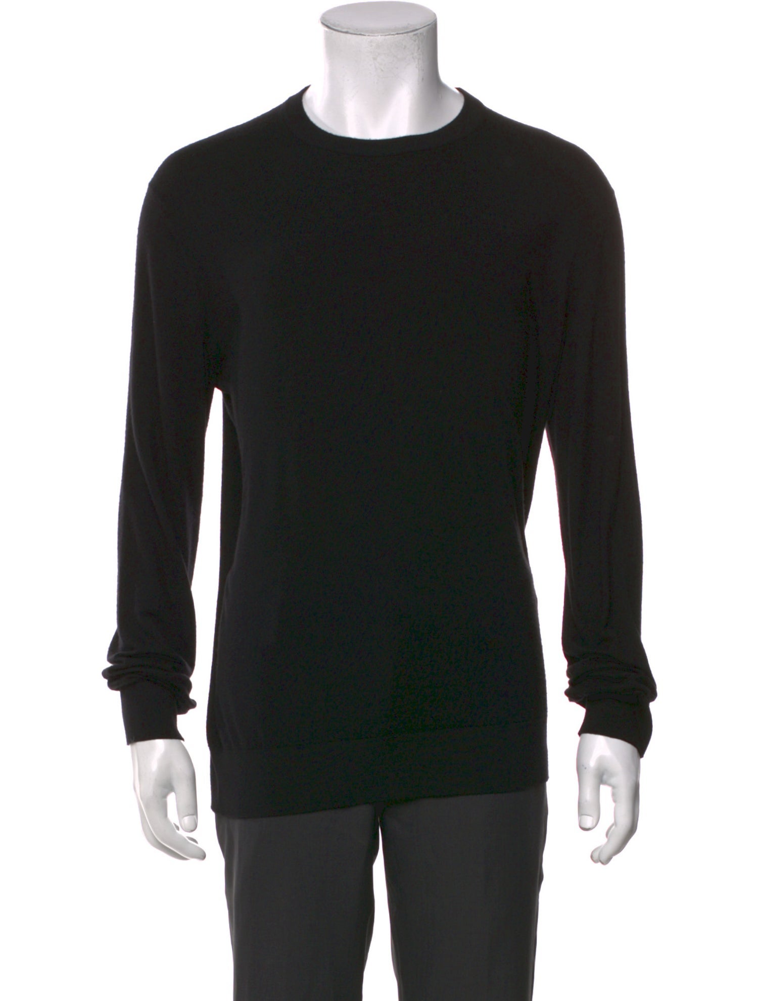 Zegna Crew Neck Long Sleeve Pullover