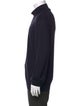 Zegna Cashmere Mock Neck Polo Sweater