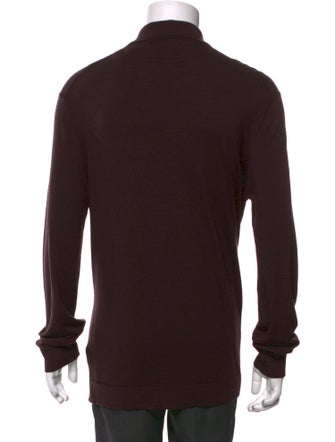 Zegna Wool Collar Polo Shirt