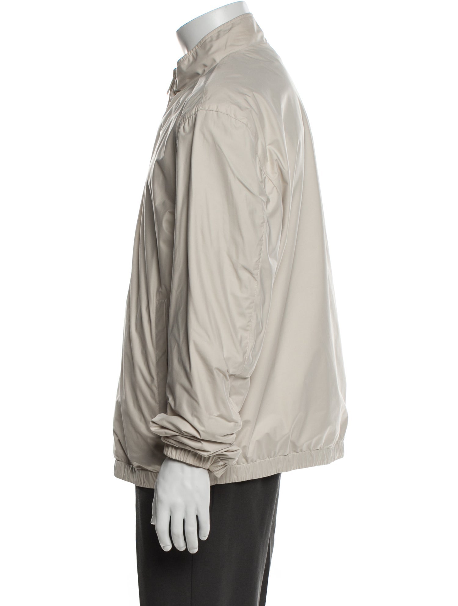 Zegna Calf Leather Windbreaker