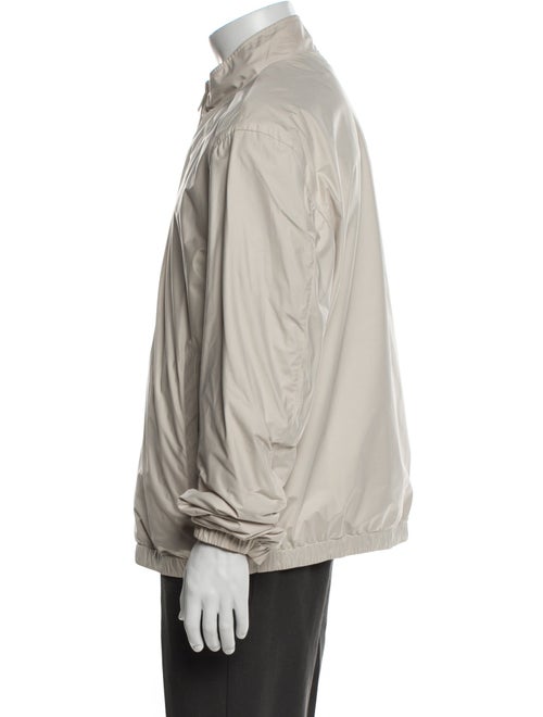 Zegna Calf Leather Windbreaker