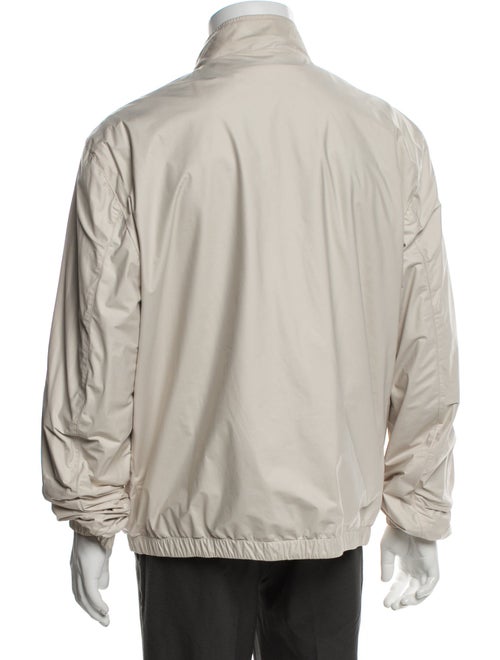 Zegna Calf Leather Windbreaker