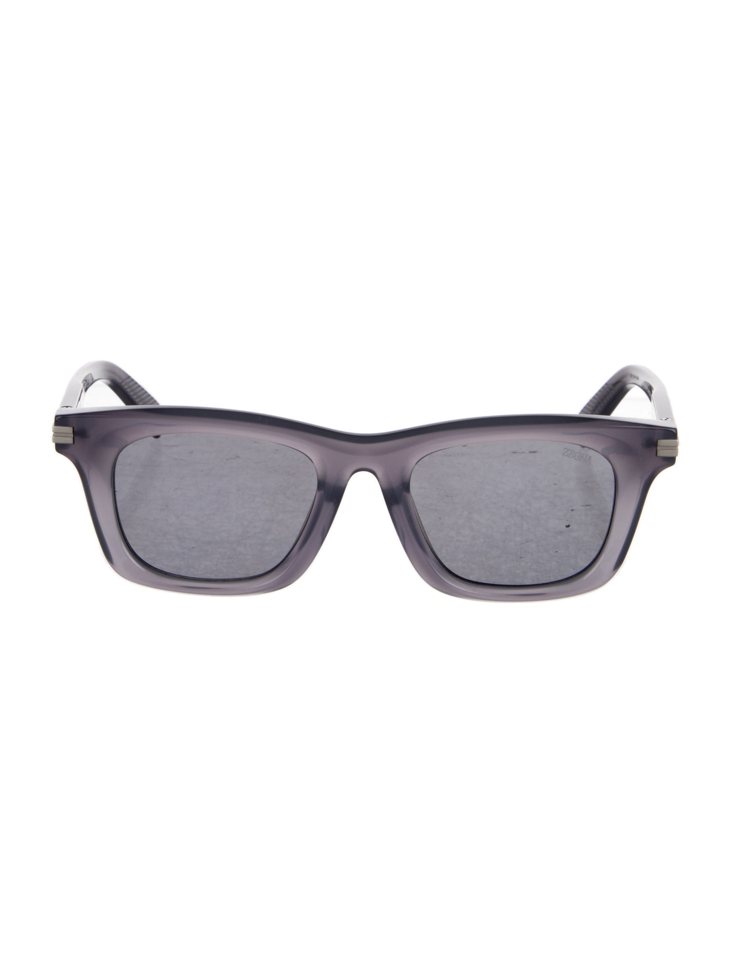 Zegna Wayfarer Tinted Sunglasses