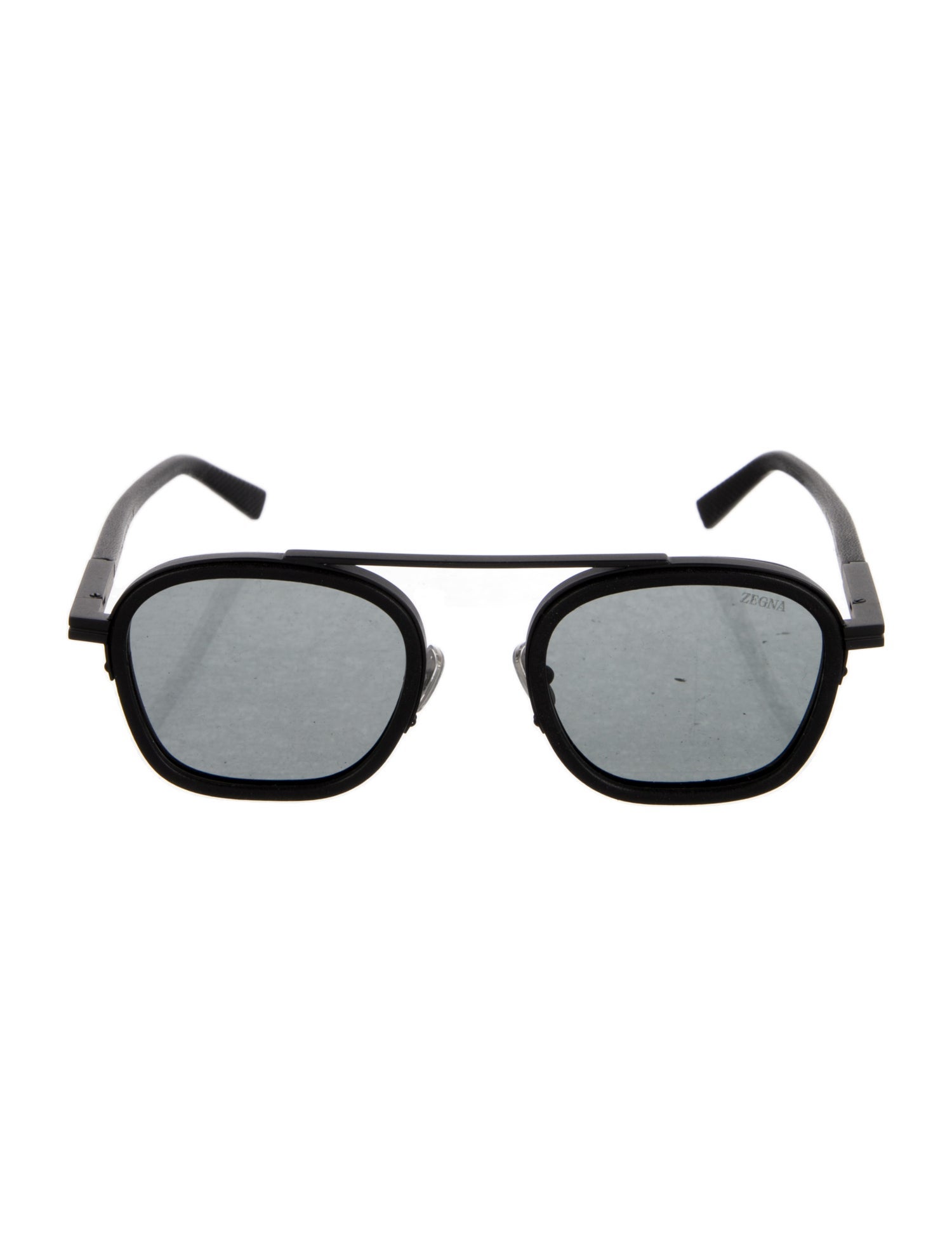 Zegna Square Tinted Sunglasses