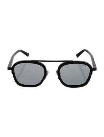 Zegna Square Tinted Sunglasses