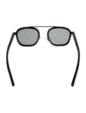 Zegna Square Tinted Sunglasses