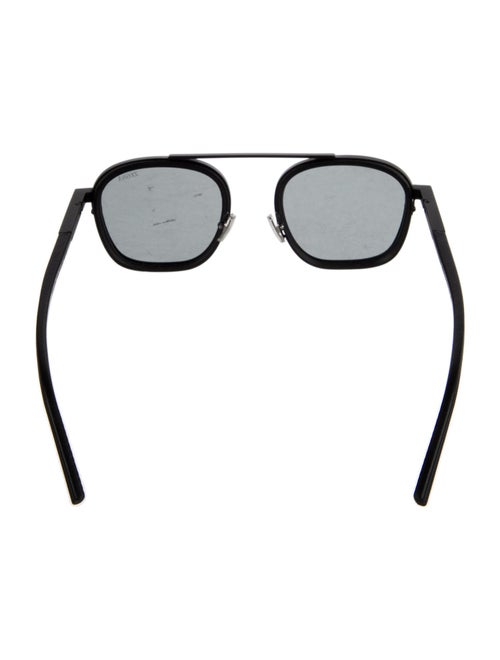 Zegna Square Tinted Sunglasses