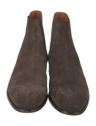 Zegna Suede Chelsea Boots
