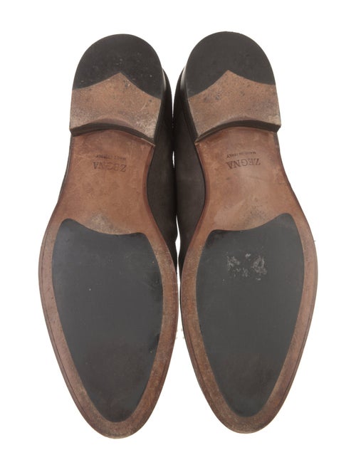 Zegna Suede Chelsea Boots