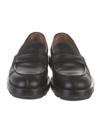 Zegna Leather Loafers
