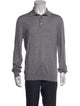 Zegna Cashmere Collar Polo Shirt