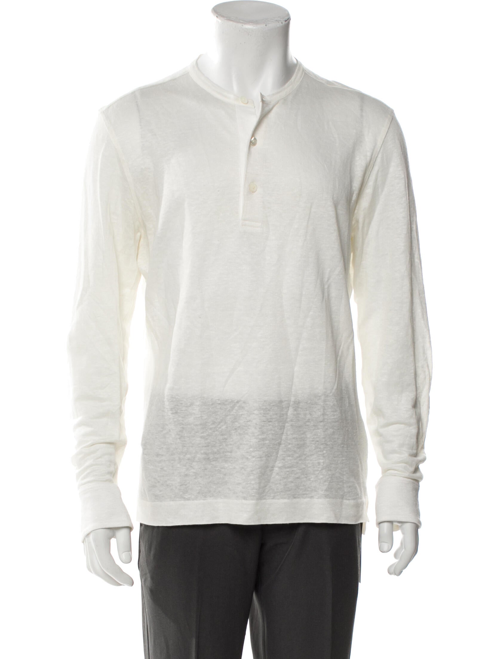 Zegna Linen Long Sleeve Shirt