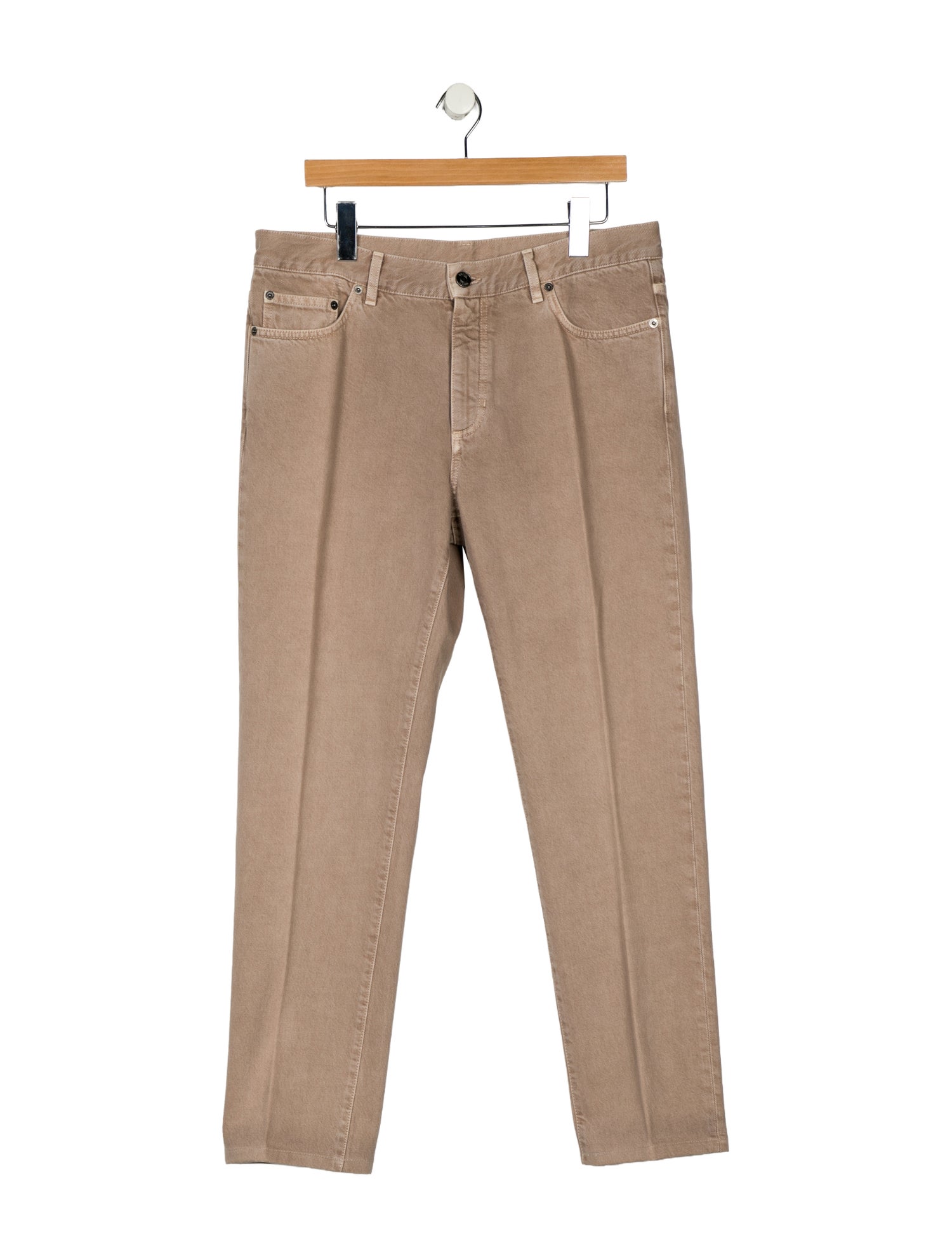 Zegna High-Rise Wide Leg Jeans