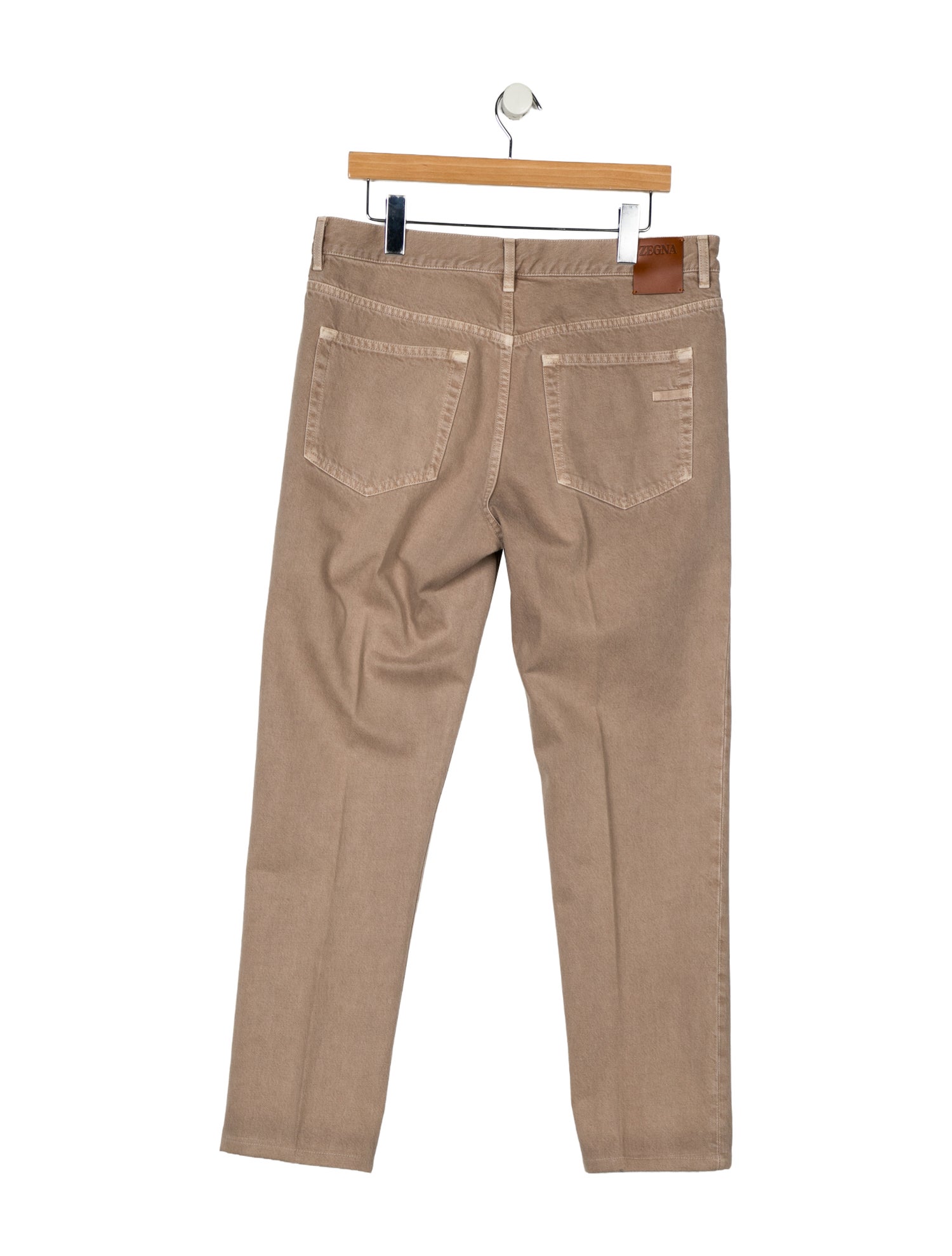 Zegna High-Rise Wide Leg Jeans