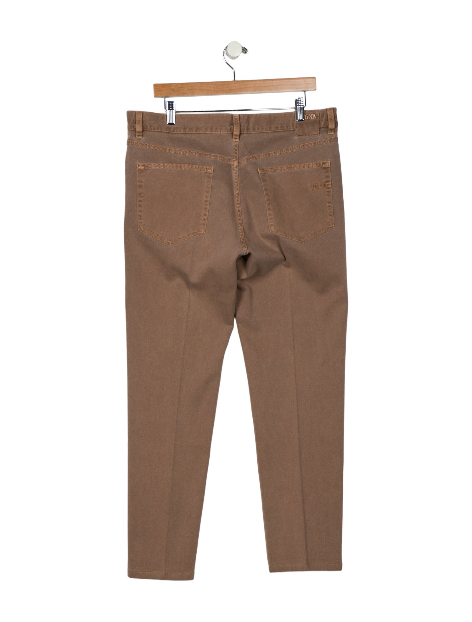 Zegna High-Rise Wide Leg Jeans