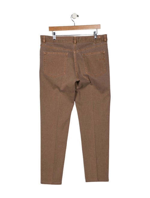 Zegna High-Rise Wide Leg Jeans