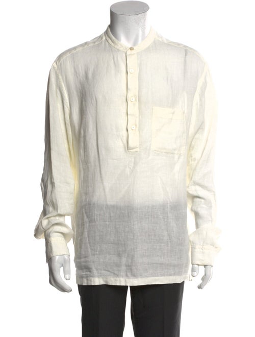 Zegna Linen Long Sleeve Shirt