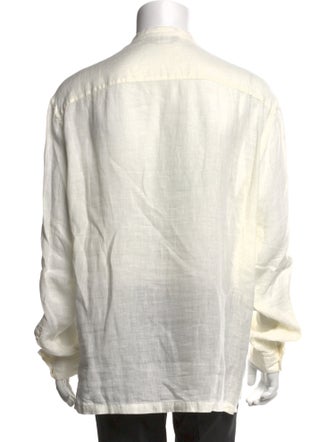 Zegna Linen Long Sleeve Shirt