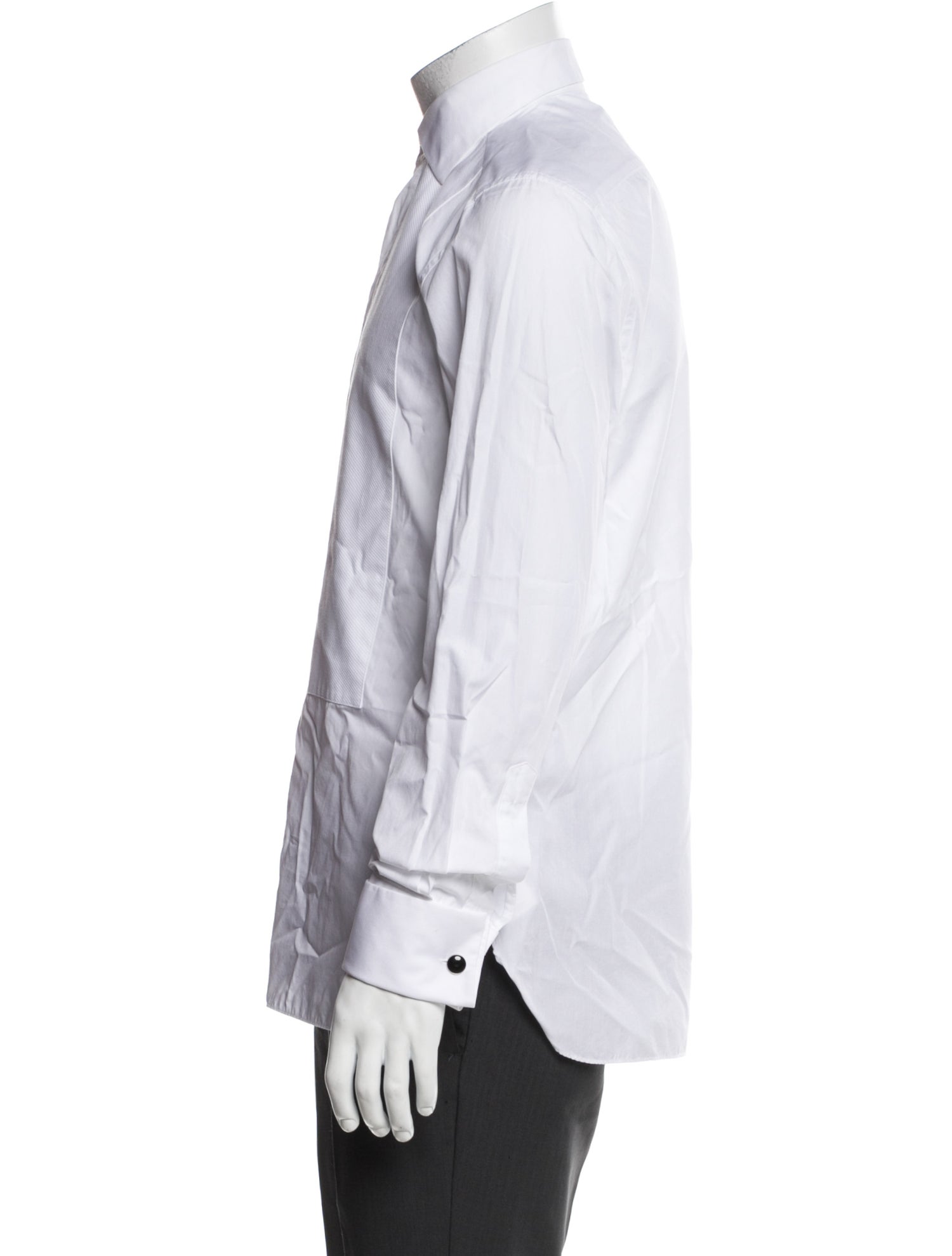 Zegna Long Sleeve Tuxedo Shirt
