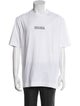 Zegna Graphic Print Crew Neck T-Shirt