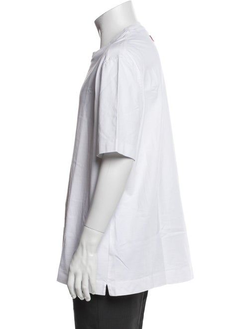 Zegna Graphic Print Crew Neck T-Shirt