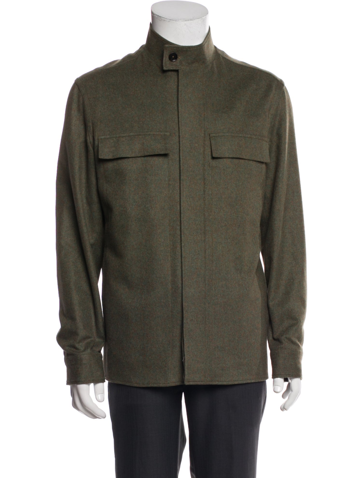 Zegna Cashmere Utility Jacket w/ Tags