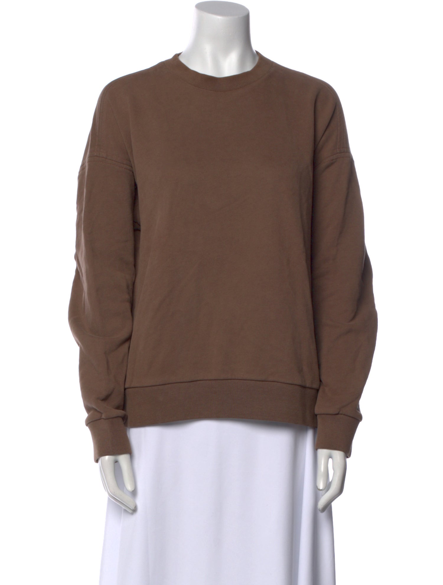 Zegna Crew Neck Long Sleeve Sweatshirt