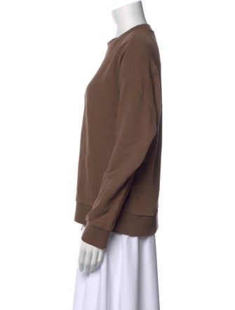 Zegna Crew Neck Long Sleeve Sweatshirt