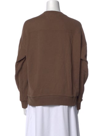 Zegna Crew Neck Long Sleeve Sweatshirt