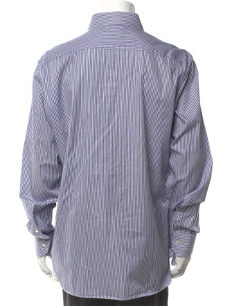 Zegna Striped Long Sleeve Shirt